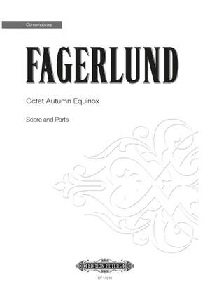 Fagerlund, Sebastian: Octet Autumn Equinox (score & parts)