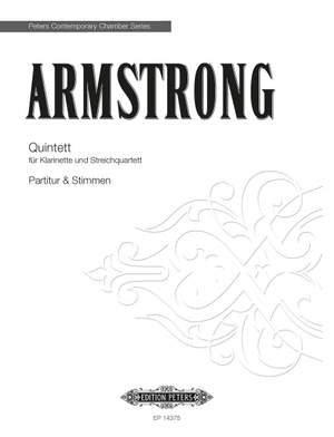 Armstrong, Kit: Quintett (score and parts)