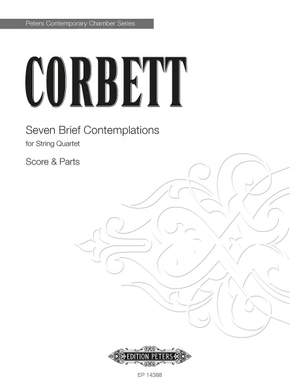 Corbett, Sidney: Seven Brief Contemplations (sc & pts)