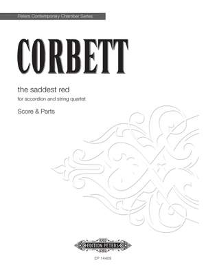 Corbett, Sidney: the saddest red (score & parts)