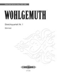 Wohlgemuth, Gerhard: Streichquartett Nr. 1 (score)