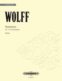 Wolff, Christian: Resistance (score)