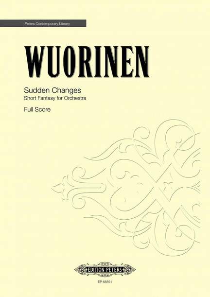 Wuorinen, Charles: Sudden Changes (full score)