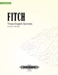 Fitch, Keith: Three English Sonnets (flute/alto flute)