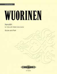 Wuorinen, Charles: Xenolith (viola with mallet instruments)