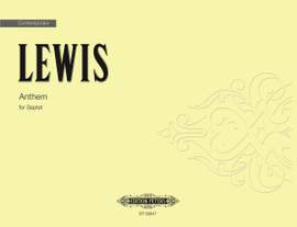 Lewis, George: Anthem (score)