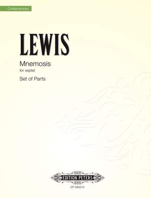 Lewis, George: Mnemosis (set of parts)