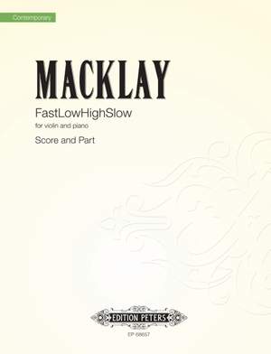 Macklay, Sky: FastLowHighSlow (score & part)