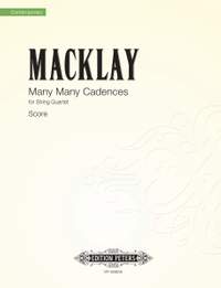 Macklay, Sky: Many Many Cadences (String Quartet Score
