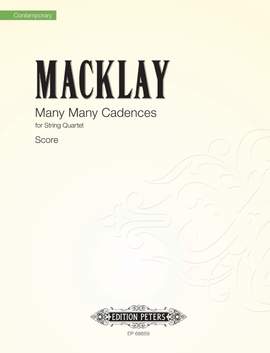 Macklay, Sky: Many Many Cadences (String Quartet Score
