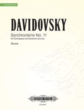 Davidovsky, Mario: Synchronisms No 11 (score)