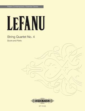 LeFanu, Nicola: String Quartet No. 4 (score & parts)