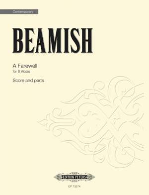 Beamish, Sally: A Farewell (score & parts)