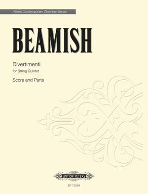 Beamish, Sally: Divertimenti (score & parts)