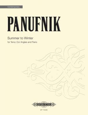 Panufnik, Roxanna: Summer to Winter (score & part)