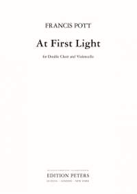 Pott, Francis: At First Light (cello part)