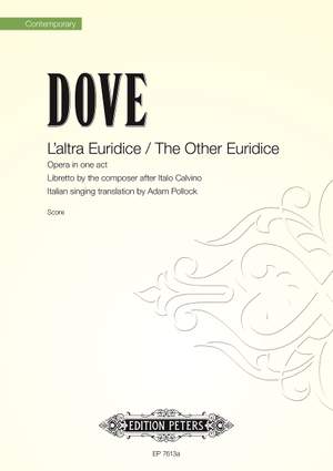 Dove, Jonathan: L'altra Euridice (score)