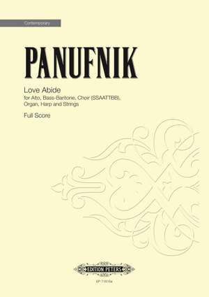 Panufnik, Roxanna: Love Abide (score)