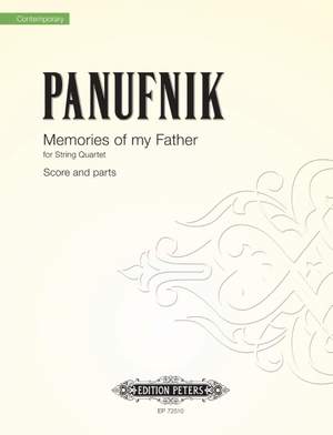 Panufnik, Roxanna: Memories of my Father (score & parts)