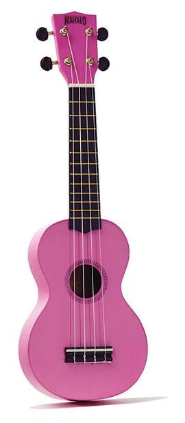 Mahalo Rainbow Series Soprano Ukulele Pink