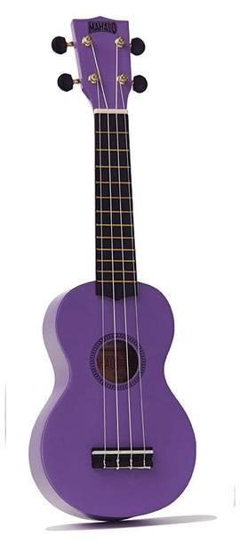 Mahalo Rainbow Series Soprano Ukulele Purple