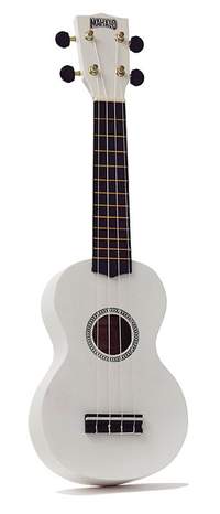 Mahalo Ukulele Rainbow MR1 White