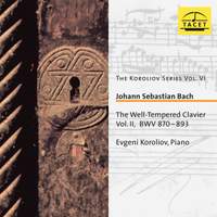 The Koroliov Series Vol. 6: The Well-Tempered Clavier, Book 2