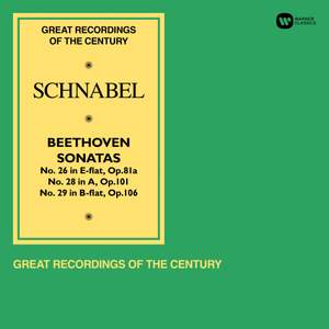 Beethoven: Piano Sonatas Nos 26 'Les Adieux', 28 & 29 'Hammerklavier'
