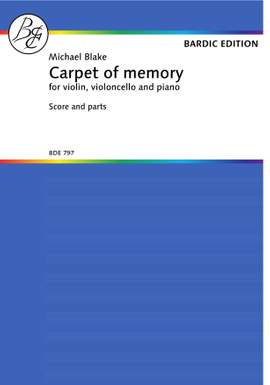 Blake, M: Carpet of Memory