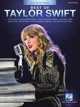 Best of Taylor Swift - 2nd Edition (Big Note Piano)