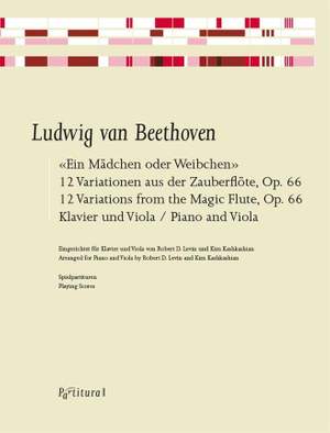 Ludwig Van Beethoven Ein Madchen Oder Weibchen Presto Sheet Music
