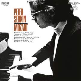 Peter Serkin Plays Mozart