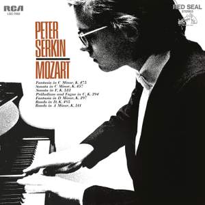 Peter Serkin Plays Mozart