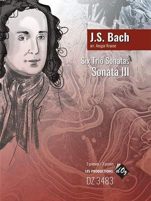 Johann Sebastian Bach: Six Trios Sonatas - Sonata III