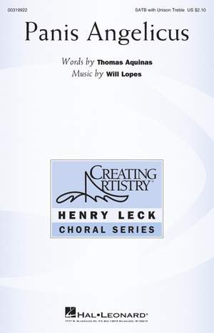 Will Lopes: Panis Angelicus