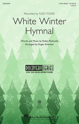 Robin Pecknold: White Winter Hymnal