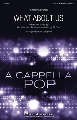 Alecia Moore_Johnny McDaid_Steve Mac: What About Us