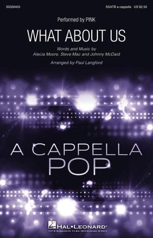 Alecia Moore_Johnny McDaid_Steve Mac: What About Us