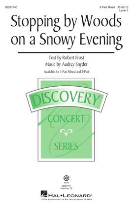 Audrey Snyder: Stopping by Woods on a Snowy Evening