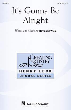 Raymond Wise: It's Gonna Be Alright