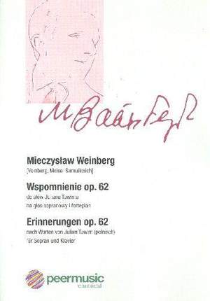 Mieczyslaw Weinberg: Erinnerungen Op. 62