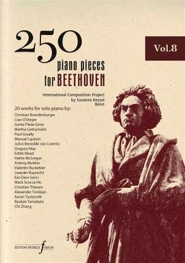 250 Piano Pieces For Beethoven - Vol. 8