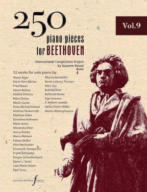 250 Piano Pieces For Beethoven - Vol. 9