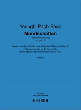 Younghi Pagh-Paan: Mondschatten