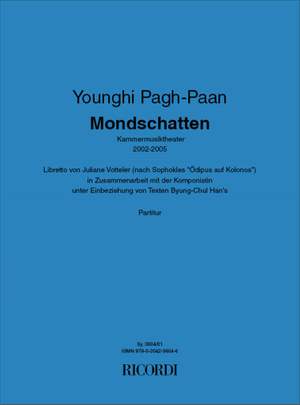 Younghi Pagh-Paan: Mondschatten