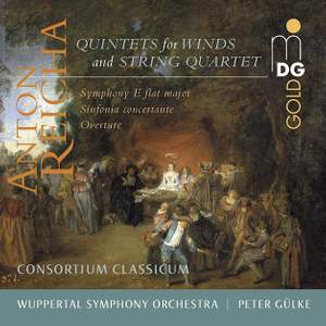 Quintets For Wind & Strings/ Symphony in Eb Major