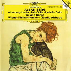 Berg: Altenberg-Lieder, Lulu-Suite, Lyrische Suite