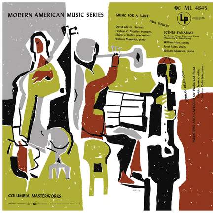 Bowles: Music for a Farce & Scènes d'Anabase - Dello Joio: Variations & Capriccio