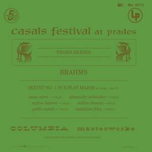 Brahms: String Sextet No. 1 in B-Flat Major, Op. 18