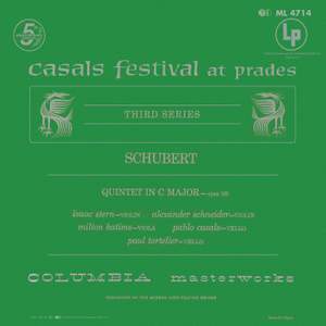 Schubert: Quintet in C Major, Op. 161